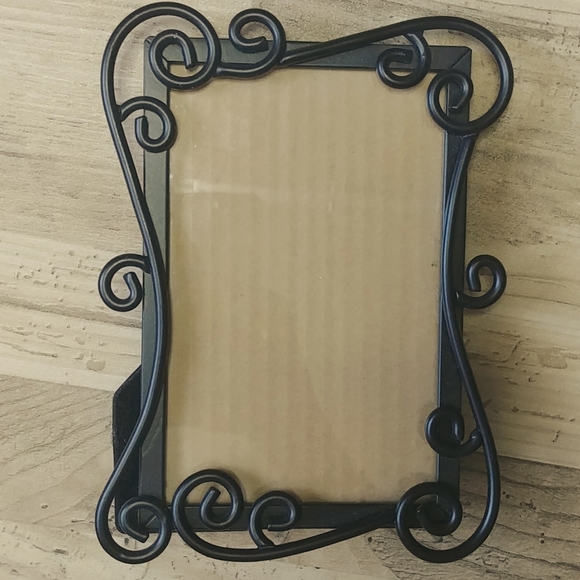 🎉2/$16 Metal Fancy Black Metal 3x6 Picture Frame - Picture 4 of 4